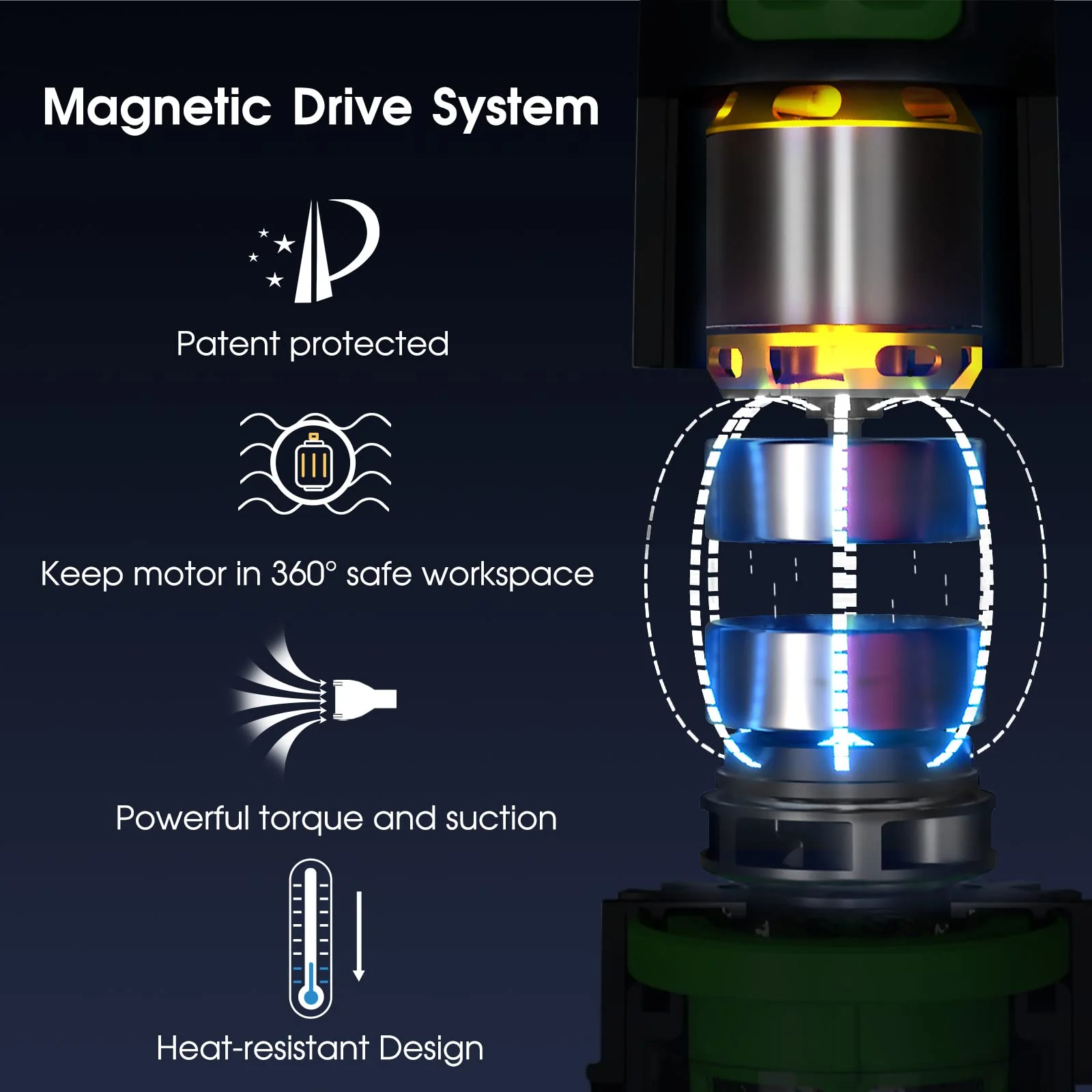 AQUAFYSH 2 in 1 Rechargeable Spa Hot Tub Vacuum Cleaner